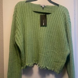 Fashion nova green sweater